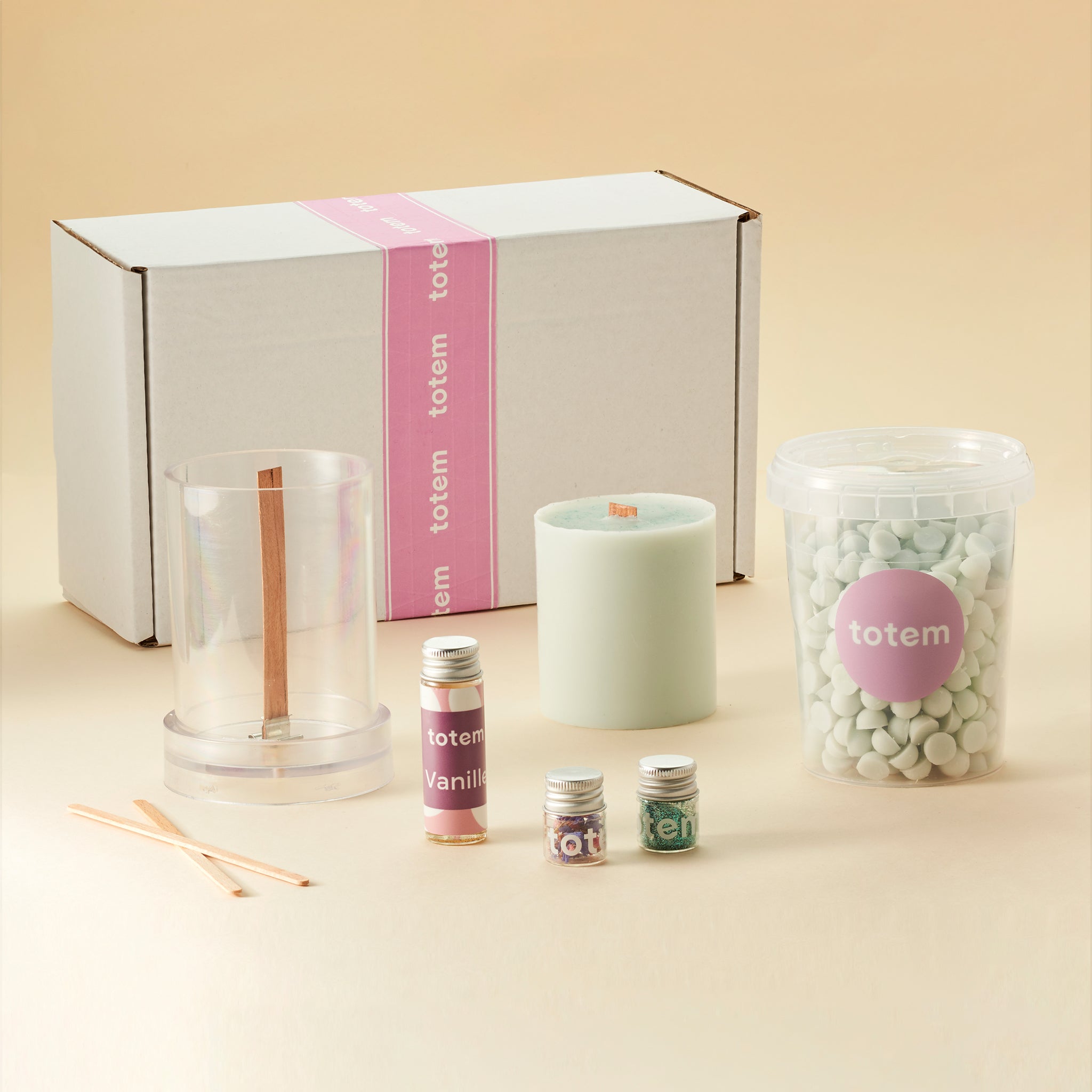 Kit DIY 3 bougies personnalisées - Totem – Candlesbytotem